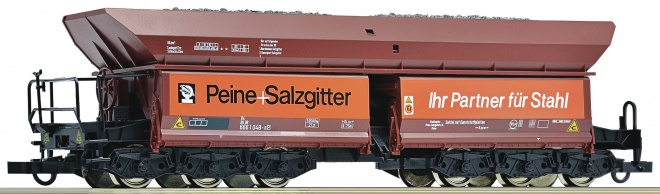 Self Unloading Hopper car Peine+Salzgitter<br /><a href='images/pictures/Roco/80685.jpg' target='_blank'>Full size image</a>